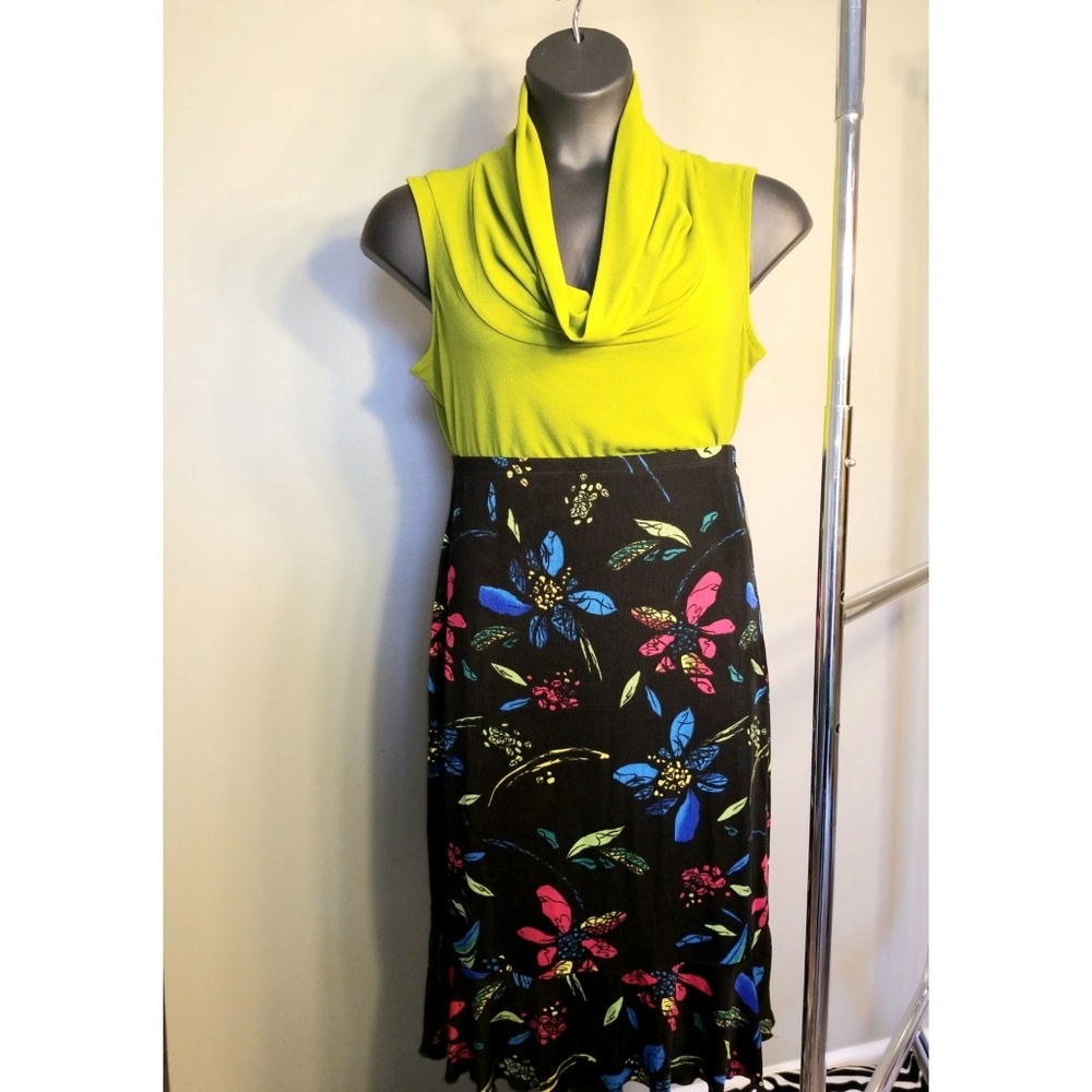 Ruffle Hem Skirt